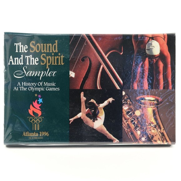 The Sound and The Spirit Sampler Cassette Atlanta Olympic Games 1996 NEW SEALED - Picture 1 of 6